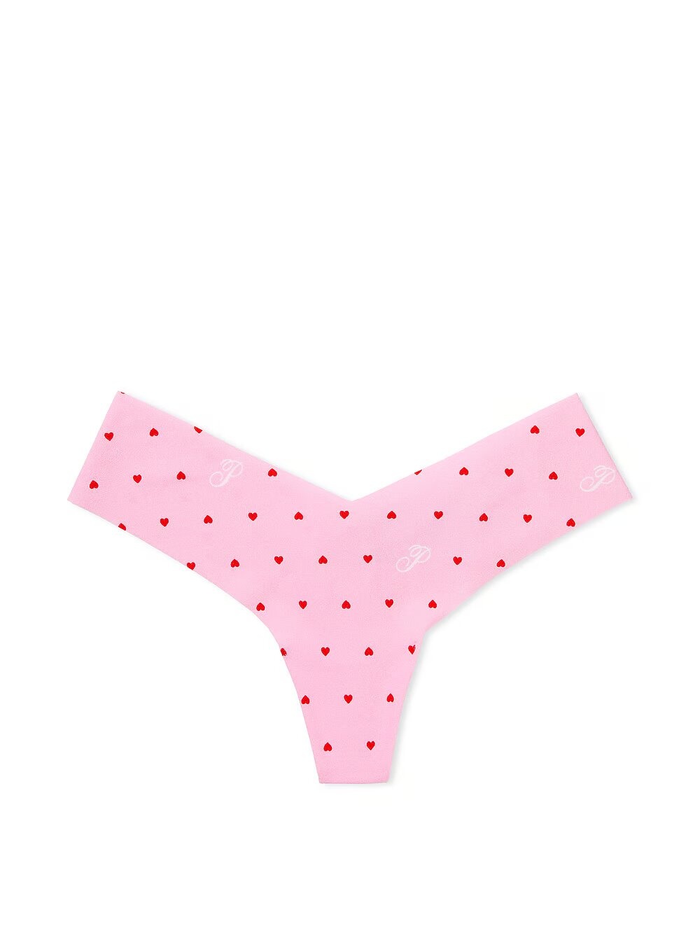 Безшовні трусики тонг PINK No-Show High-Leg Thong Panty 121068QCX фото