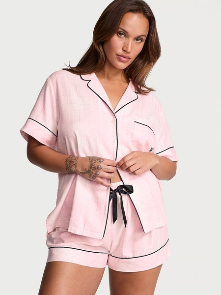 Піжама VICTORIA'S SECRET Modal-Cotton Short Pajama Set 419565QE2 фото