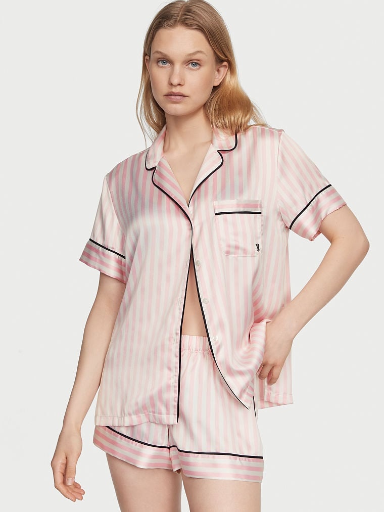 Піжама Victoria's Secret Satin Short Pajama Set 406058R6P фото