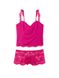 Пижама VICTORIA'S SECRET Cropped Modal & Lace Panty Set 995307QAX фото 3