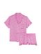 Пижама Victoria's Secret Satin Short Pajama Set 333943QAX фото 4