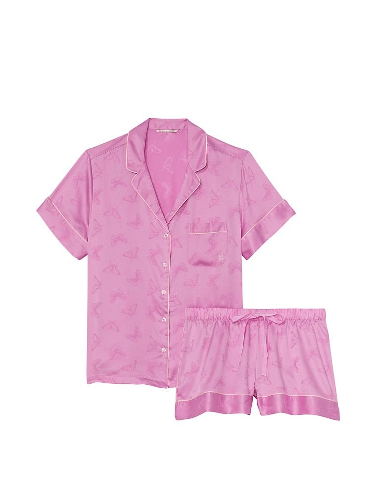 Піжама Victoria's Secret Satin Short Pajama Set 333943QAX фото