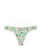 Трусики тонг Victoria's Secret THE T-SHIRT Everyday Perfect Thong Panty(flowers) 128029QCN фото 3
