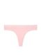 Хлопковые трусики тонг Victoria's Secret Logo Cotton Thong Panty 417947QCJ фото 3