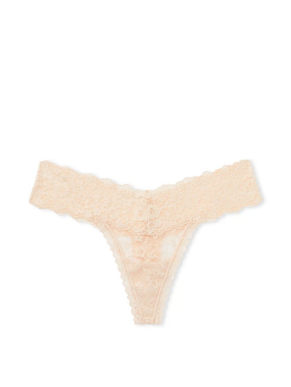 Мереживні трусики тонг Victoria's Secret Lace Thong Panty 415992SEQ фото