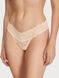 Кружевные трусики тонг Victoria's Secret Lace Thong Panty 415992SEQ фото 1