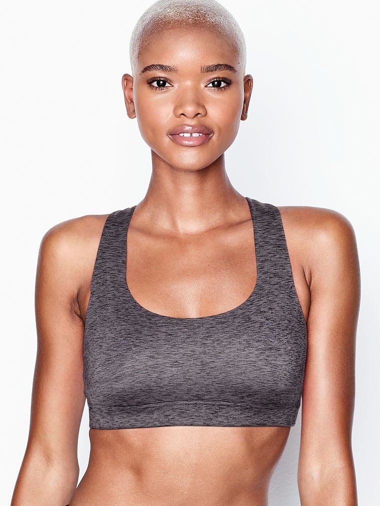 Спортивный топ VICTORIA'S SECRET Strappy Back Light Impact Sports Bra 412050KWV фото