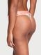 Хлопковые трусики тонг Victoria's Secret Logo Cotton Thong Panty 415918QCP фото 2