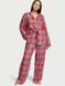 Фланелевая пижама VICTORIA'S SECRET Flannel Long PJ Set 817384REC фото