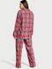 Фланелевая пижама VICTORIA'S SECRET Flannel Long PJ Set 817384REC фото 2