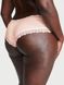 Бавовняні трусики чіки Victoria's Secret Lace Waist Cotton Cheeky Panty 188089QB6 фото 2