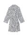 Короткий теплый халат от Victoria's Secret Logo Short Cozy Robe 402108S9G фото 4