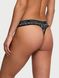 Хлопковые трусики тонг Victoria's Secret Logo Cotton Thong Panty 415830QCP фото 2