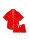 Пижама Victoria's Secret Flannel Short Pajama Set 185241QNF фото 3