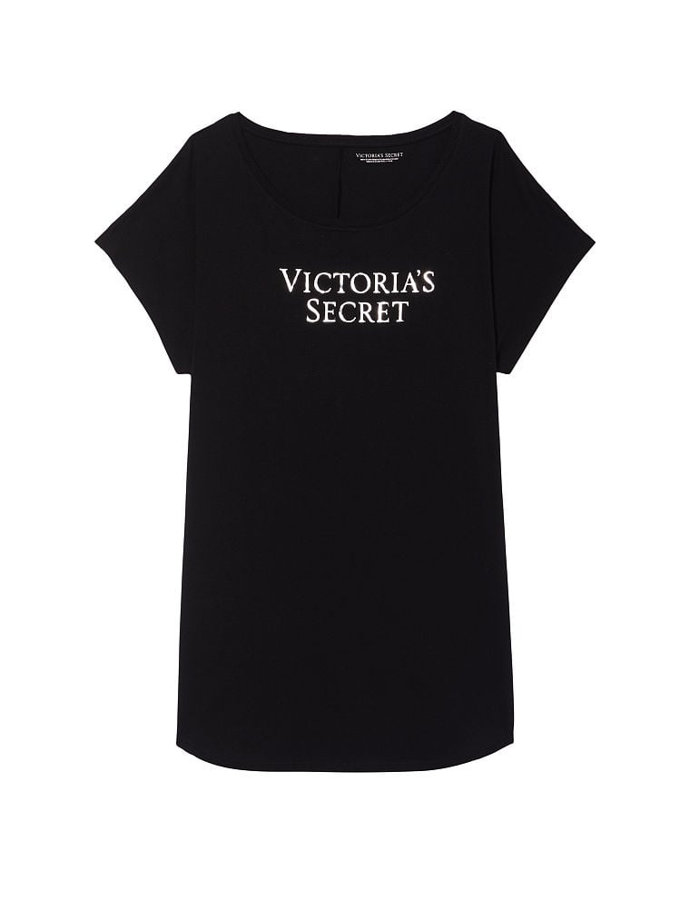 Нічна сорочка Victoria's Secret Lightweight Cotton Dolman Sleepshirt 817399QQJ фото