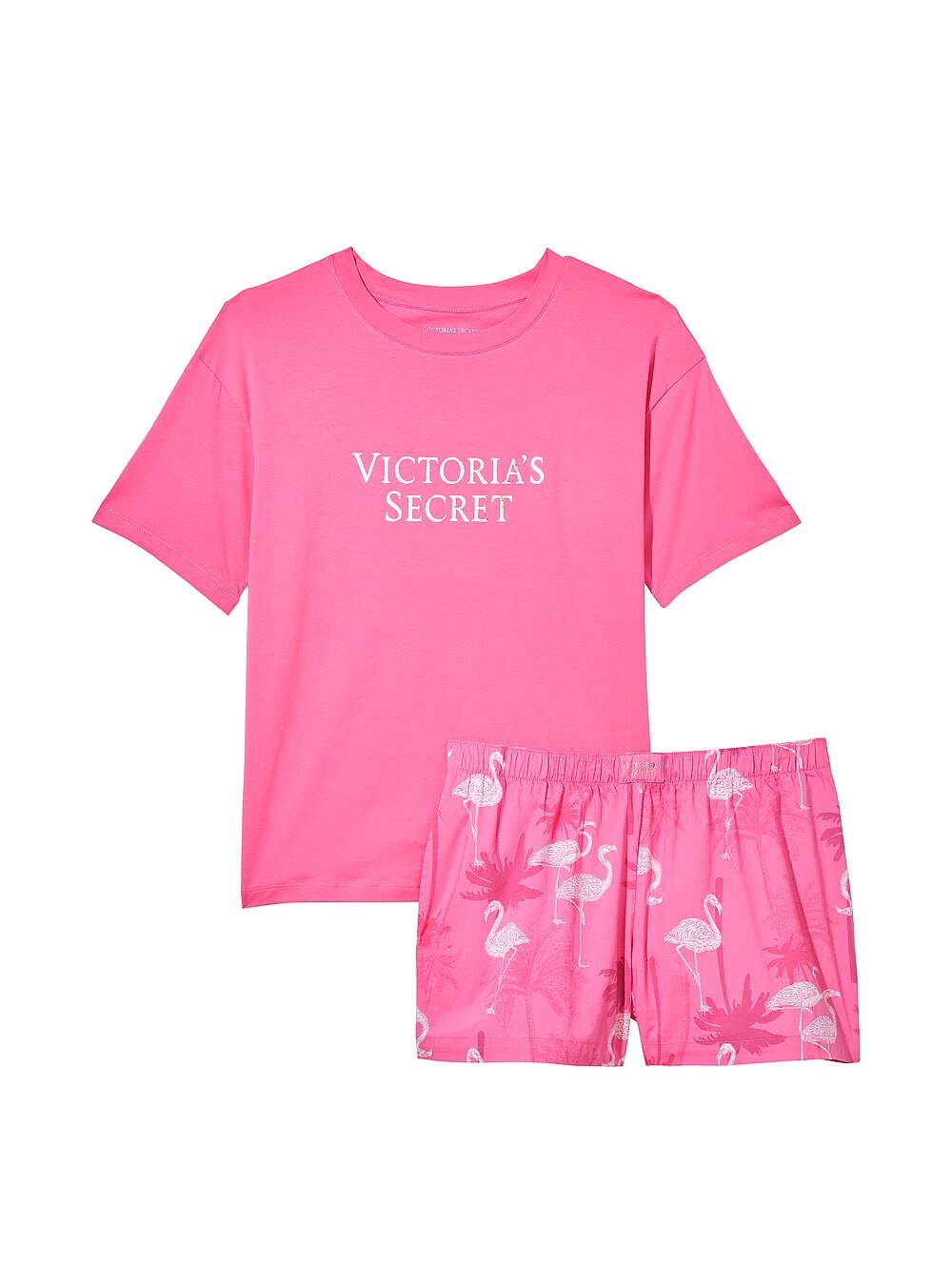 Піжама Victoria's Secret Cotton Short Tee-jama Set 332386QJK фото