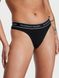 Хлопковые трусики тонг Victoria's Secret Logo Cotton Thong Panty 415830QB4 фото 1