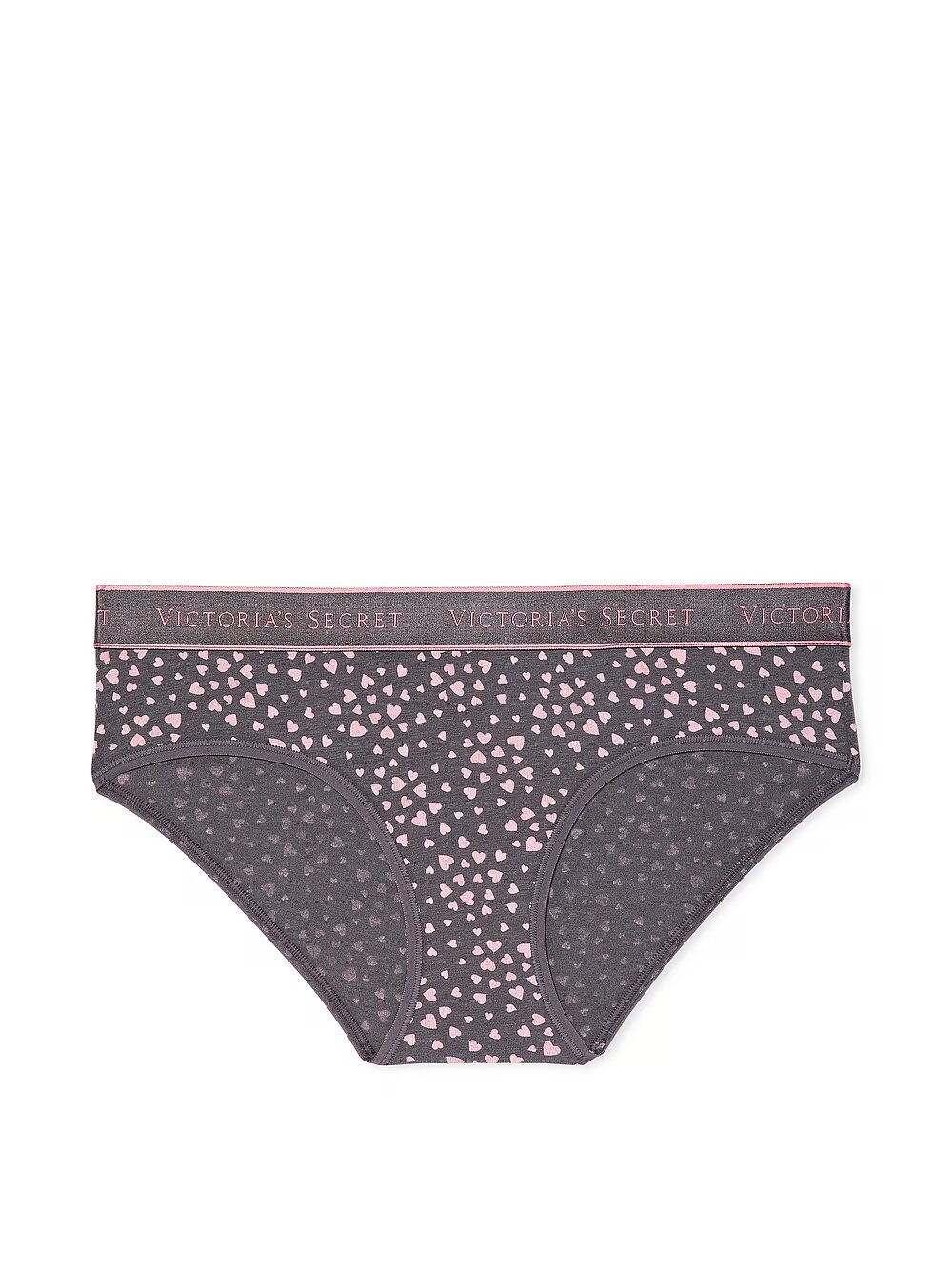 Хлопковые трусики Victoria's Secret Logo Cotton Hiphugger Panty 415901QCX фото