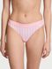 Хлопковые трусики тонг Victoria's Secret Logo Cotton Thong Panty 415830QD3 фото 1