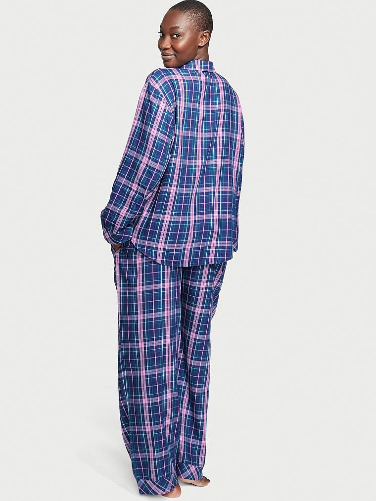 Фланелевая пижама Victoria's Secret Flannel Long Pajama Set 817384R3M фото