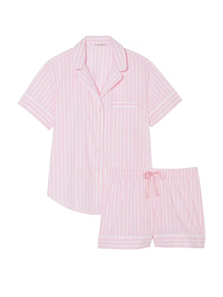 Пижама Victoria's Secret 100% Cotton Short Pajama Set 334064QJX фото