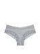 Бавовняні трусики чіки Victoria's Secret Stretch Cotton Lace-waist Cheeky 393012Q10 фото 3