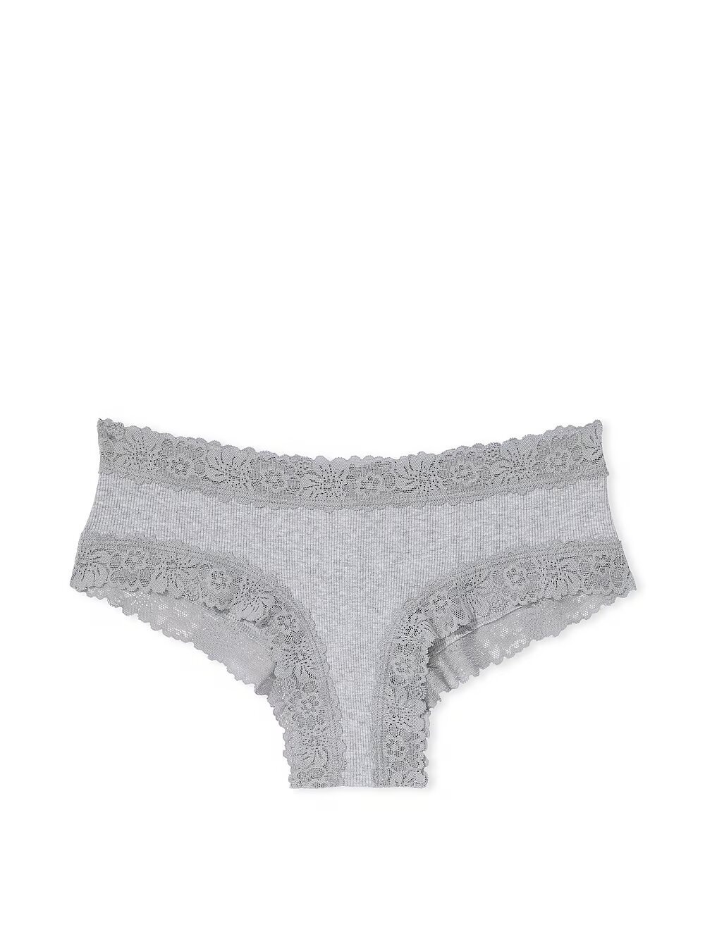 Бавовняні трусики чіки PINK Wink Lace-Trim Cheeky Panty 419753QBX фото