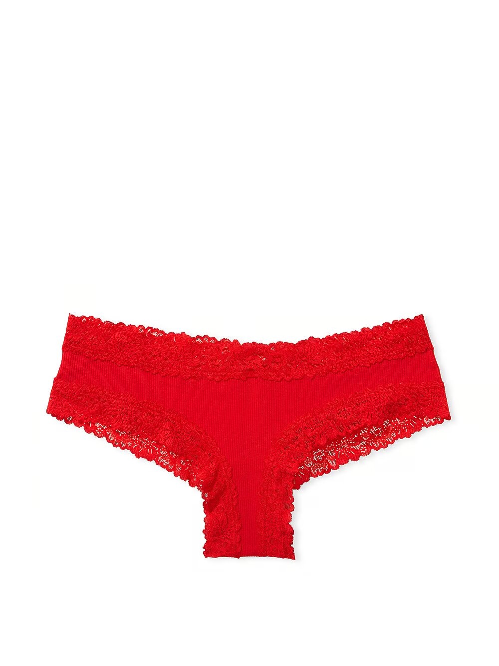 Бавовняні трусики чіки PINK Wink Lace-Trim Cheeky Panty 416202QD4 фото