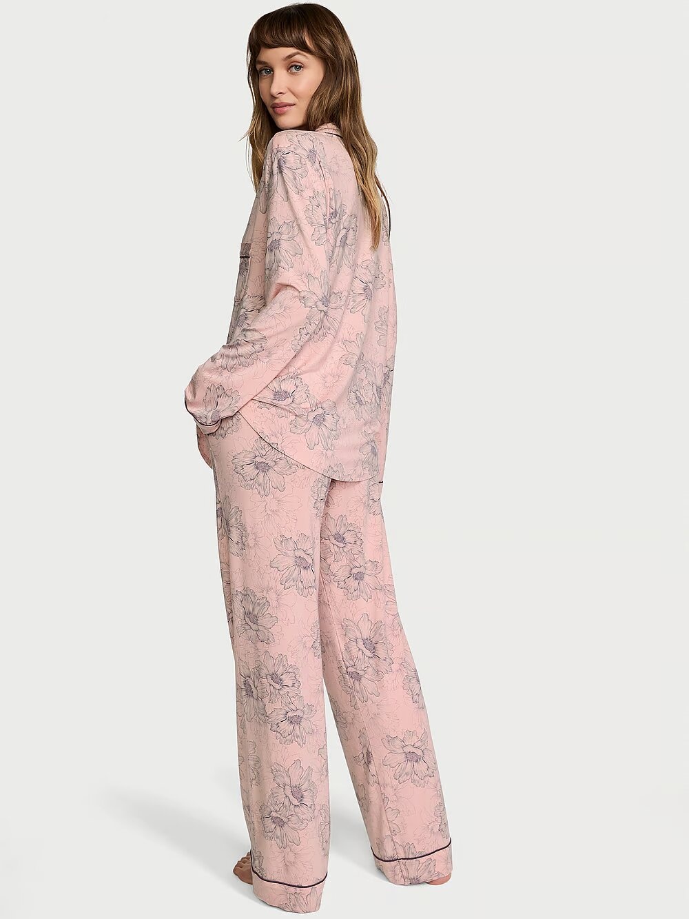 Піжама Victoria's Secret Modal Long PJ Set 406064QQZ фото