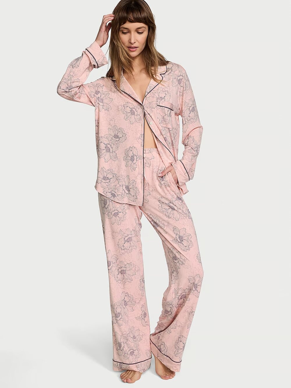 Піжама Victoria's Secret Modal Long PJ Set 406064QQZ фото