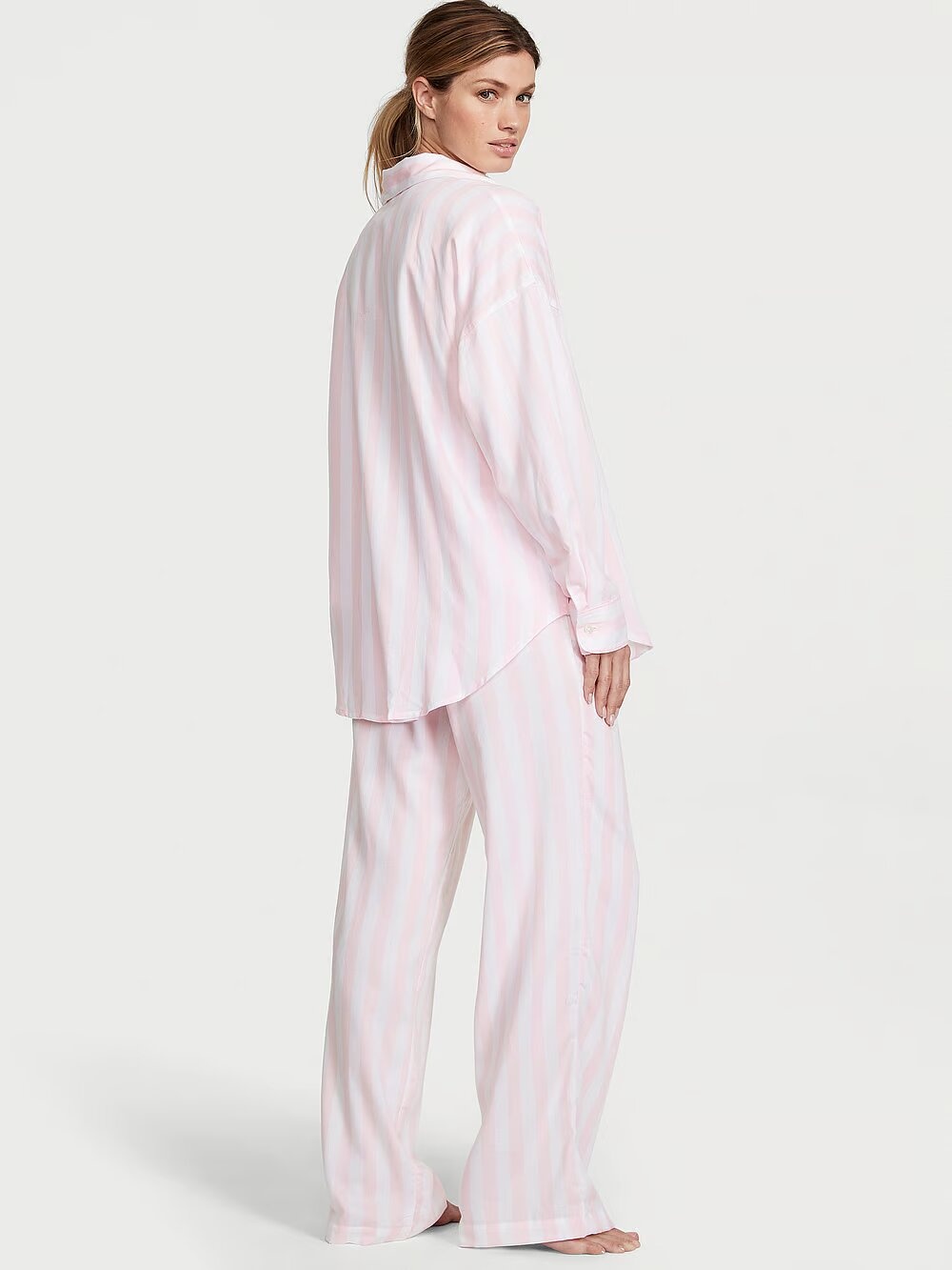 Пижама Victoria's Secret Modal-Cotton Long Pajama Set QD3415697 фото