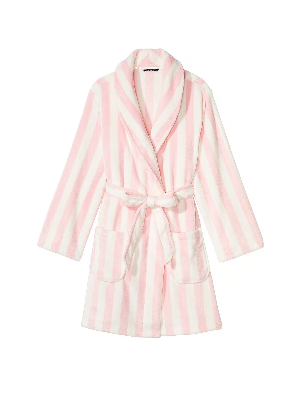 Короткий халат от Victoria's Secret Logo Short Cozy Robe 190955QCS фото