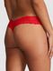 Хлопковые трусики тонг PINK Wink Lace-Trim Thong Panty 420461QD4 фото 2