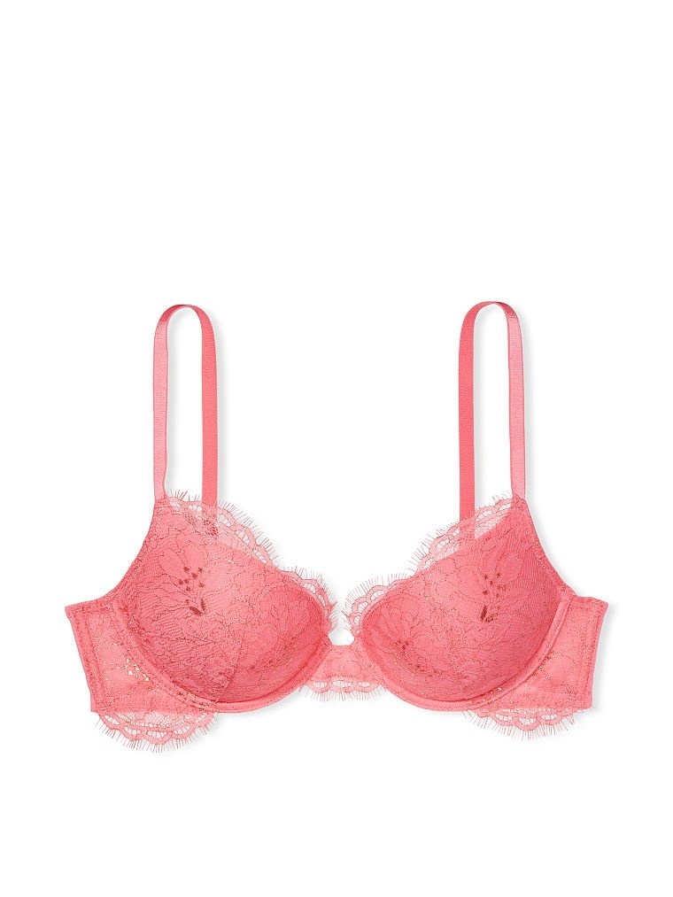 Комплект білизни Victoria's Secret VERY SEXY Lace Shimmer Push-Up Bra 997165QED фото