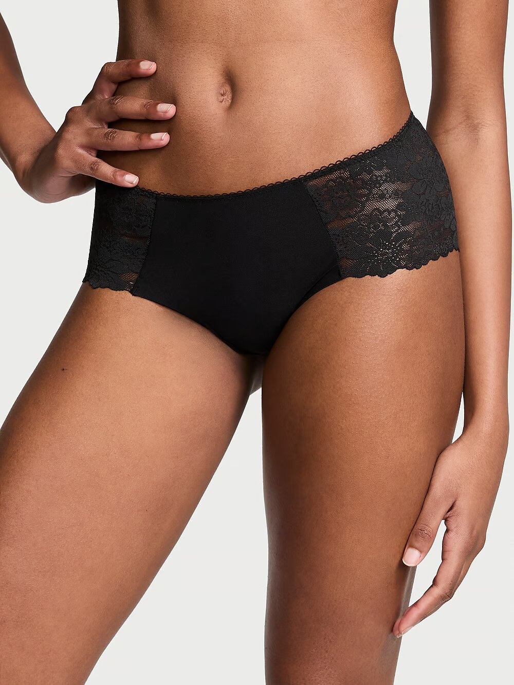 Бесшовные трусики чики Victoria's Secret No-show Cheeky Panty 416230QB4 фото