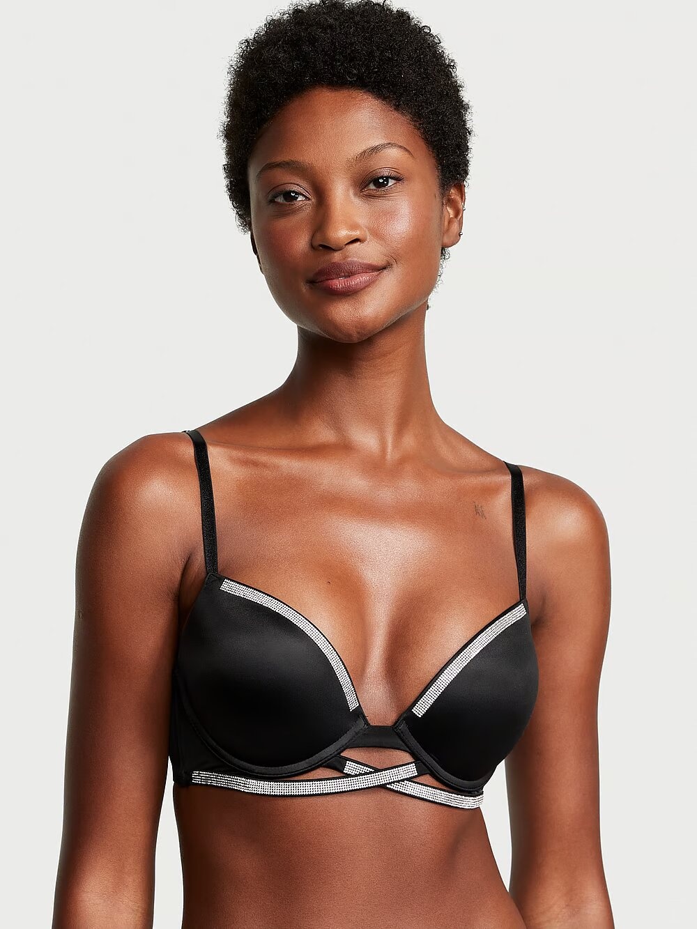 Комплект білизни Victoria's Secret Very Sexy Shine Cradle Push-Up Bra 904550QB4 фото