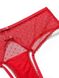 Открытые трусики чики Victoria's Secret Sheer Dotted Mesh Open Back Cheeky Panty 995165QD4 фото 4