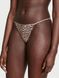 Хлопковые трусики тонг Victoria's Secret Stretch Cotton V-String Panty 408680QY8 фото 1