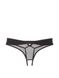 Відкриті трусики тонг Victoria's Secret Very Sexy Crotchless Lace-Up Bow-Back Thong Panty 904514QB4 фото 1