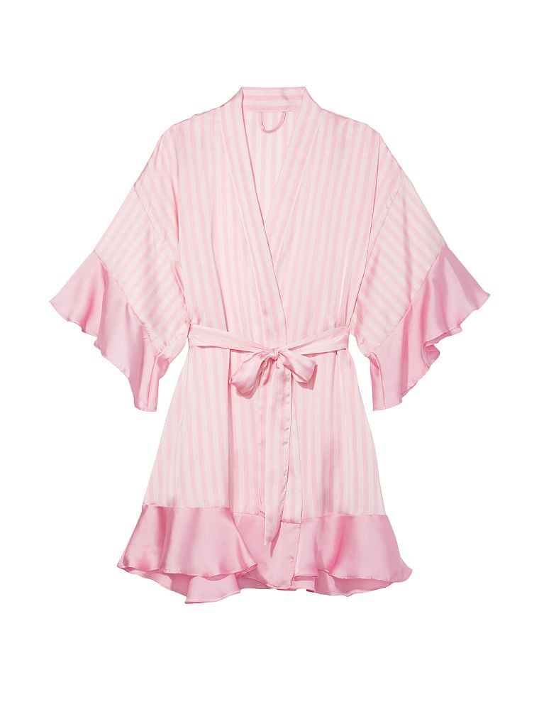 Халат-кимоно Victoria's Secret Georgette Flounce Robe 399643QD3 фото