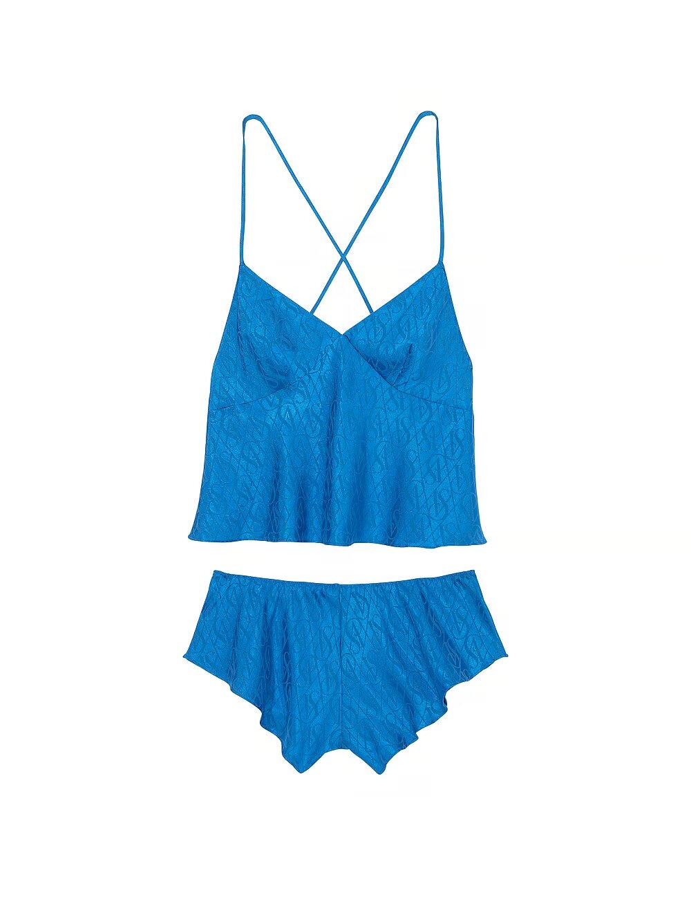 Комплект для сну Victoria's Secret Icon Satin Cami & Shorts Set 152430QD2 фото