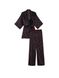 Атласний комплект із трьох предметів Victoria's Secret 3-Piece Satin Pajama Set 817432QC5 фото 3