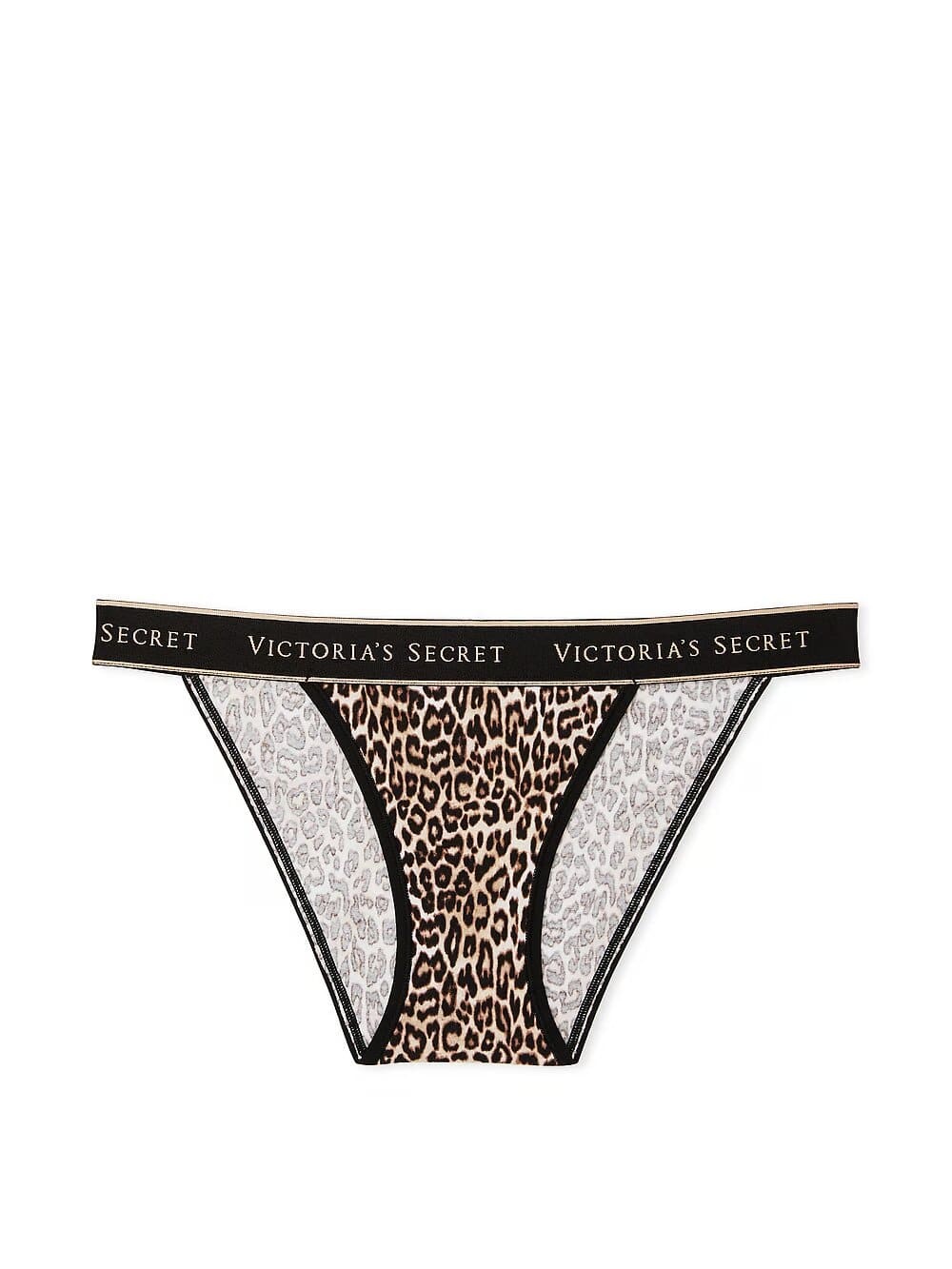 Хлопковые трусики Victoria's Secret COTTON Logo Cotton Tanga Panty 415917QBT фото