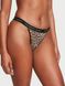 Хлопковые трусики Victoria's Secret COTTON Logo Cotton Tanga Panty 415917QBT фото 1