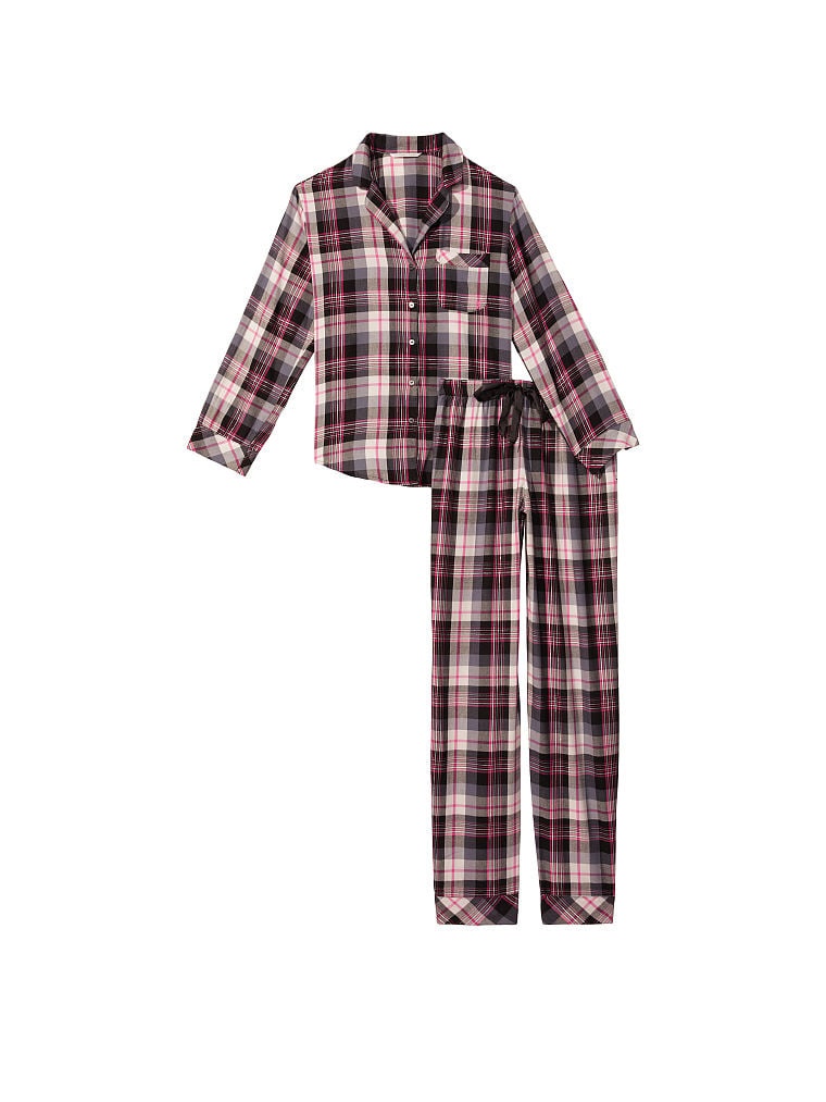 Фланелевая пижама Victoria's Secret Flannel Long Pajama Set 817384QEN фото