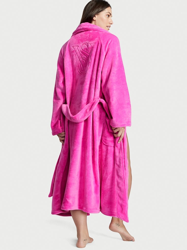 Длинный плюшевый халат Victoria's Secret Plush Long Robe 409699QE7 фото