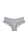 Хлопковые трусики чики Victoria's Secret Lace-Waist Cotton Cheeky Panty 415957QBV фото 3