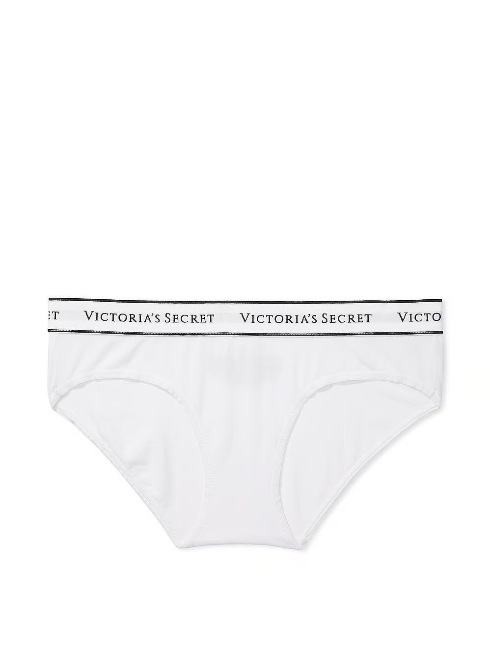 Хлопковые трусики Victoria's Secret Logo Cotton Hiphugger Panty 415923QBF фото