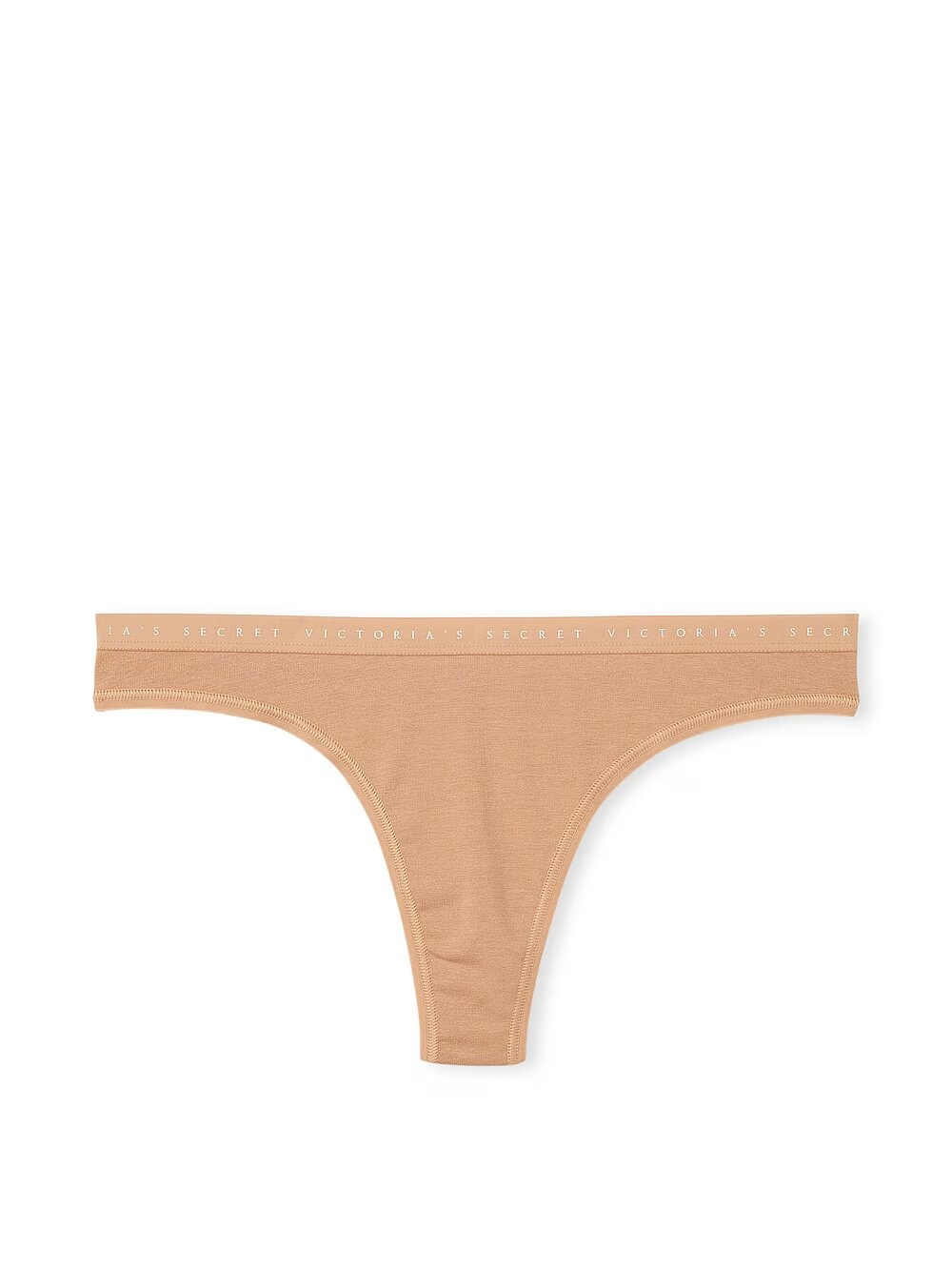 Хлопковые трусики тонг Victoria's Secret Stretch Cotton Thong Panty 344930SEQ фото