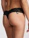 Хлопковые трусики тонг PINK Wink Lace-Trim Thong Panty 416191QB4 фото 2